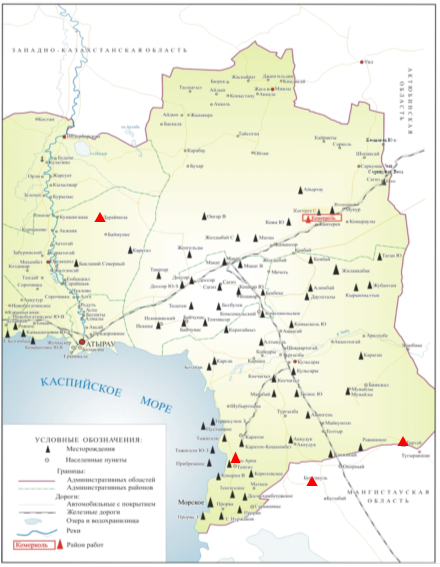 Оценка потенциалов месторождений
